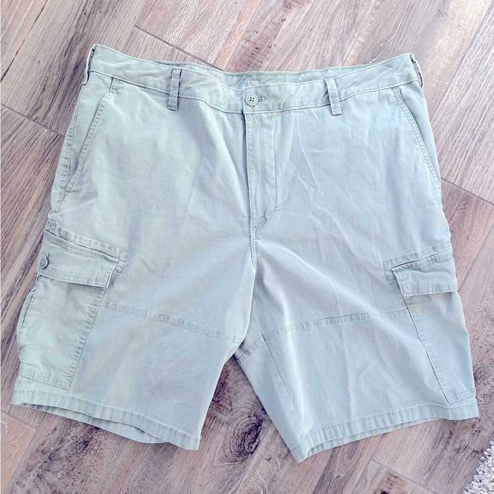 IZOD Saltwater Flat Front Cargo Shorts